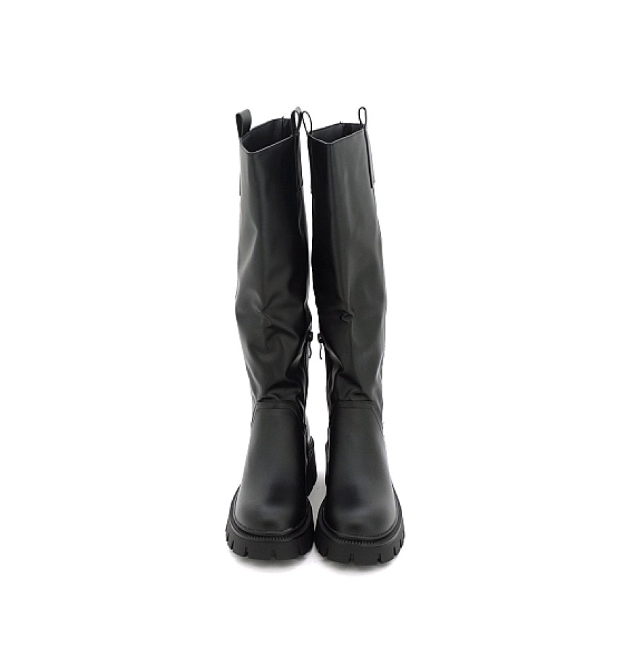 Mujer MIA ROCK | Bota Alta Lisa Estilo Militar