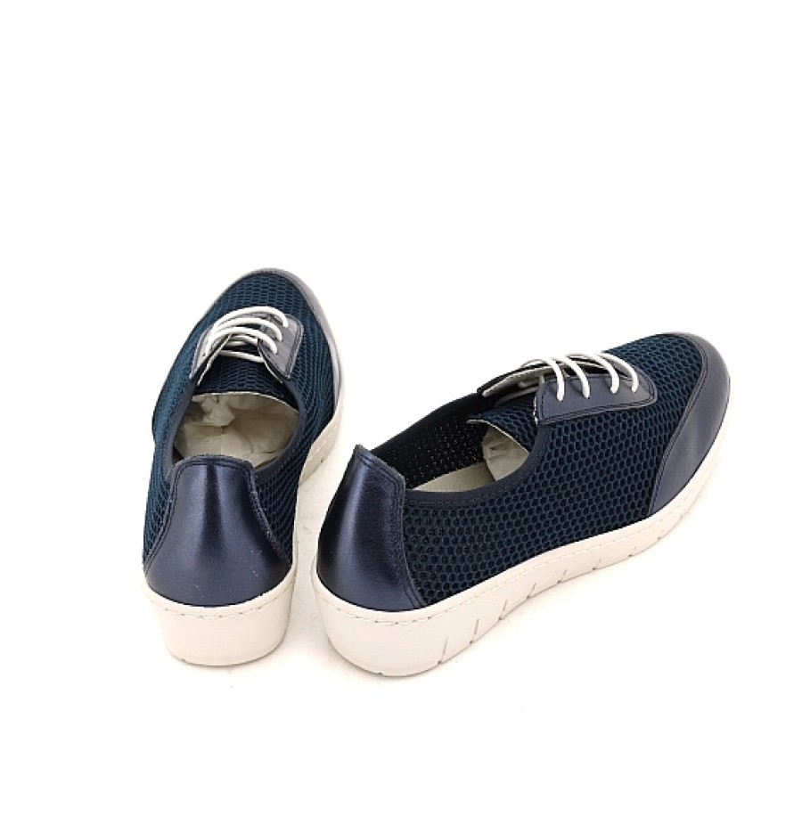 Mujer NOTTON | Zapato Cordon Rejilla Ancho Plantilla