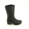 Mujer ARANCHA | Bota Media Cana De Piel Con Tacon Ancho