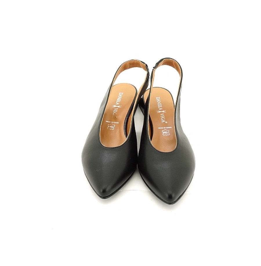 Mujer DANIELA VEGA | Zapato Punta Bajo Descubierto Talon