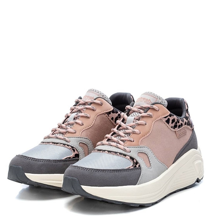 Mujer REFRESH SHOES | Gris Nude Sneaker