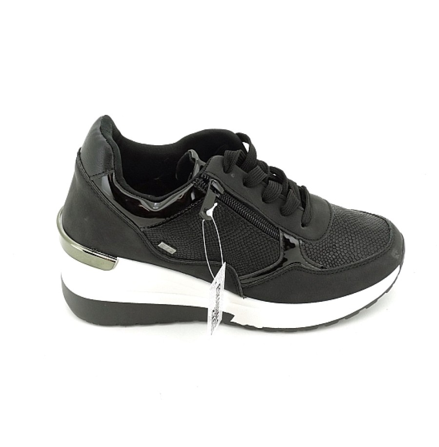 Mujer ESKANDALO | Sneaker Penelope Con Cuna Cordon Y Cremallera