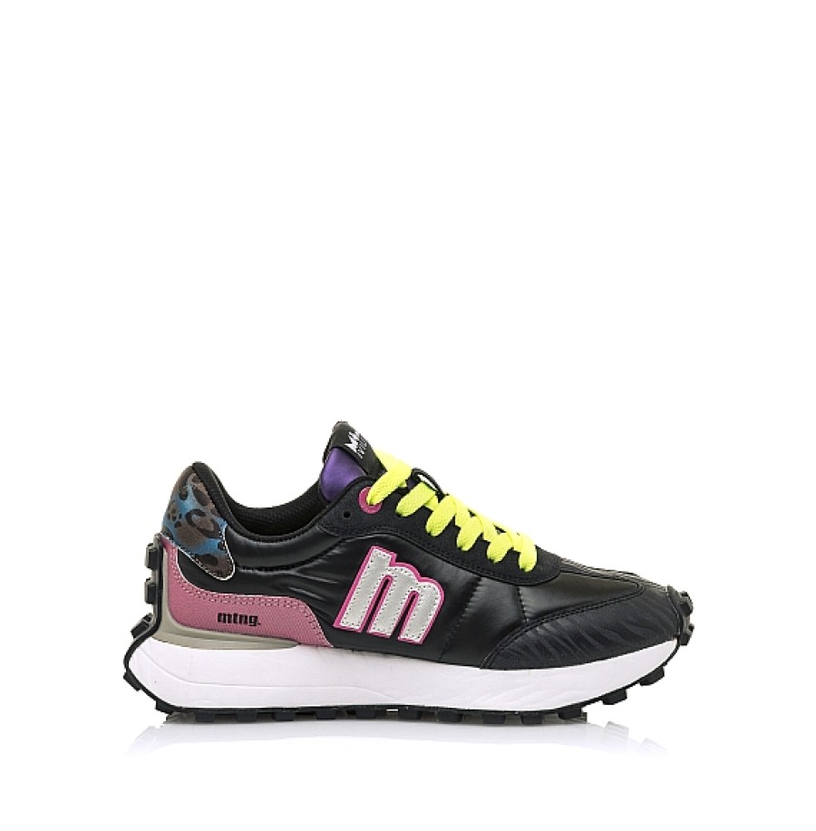 Mujer MTNG MUSTANG | Negro Fluor Deportiva Tacos Zinc Mustang