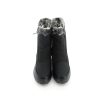 Mujer VICMART | Bota Negra Waterproof Cremalleras Forro Pelo