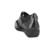 Mujer DR.CUTILLAS | Combi Negro Zapato Ancho Velcro Plantilla Extraible