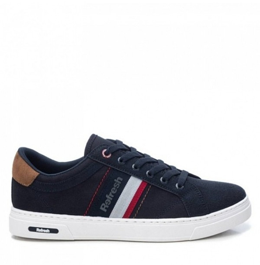 Hombre REFRESH SHOES | Zapatilla Lona Banda Lateral Refresh
