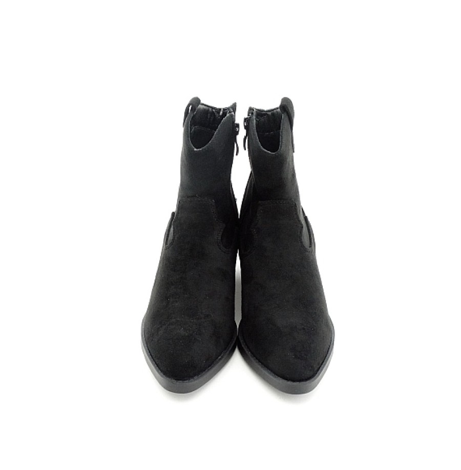 Mujer DAVINIA | Botin De Estilo Campero Con Tacon Y Cremallera