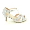 Mujer PRESTIGIO - ARREBATO | Sandalia Talon Detalles Glitter