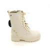 Mujer ISTERIA | Bota Militar Cordones Estrellas Talon