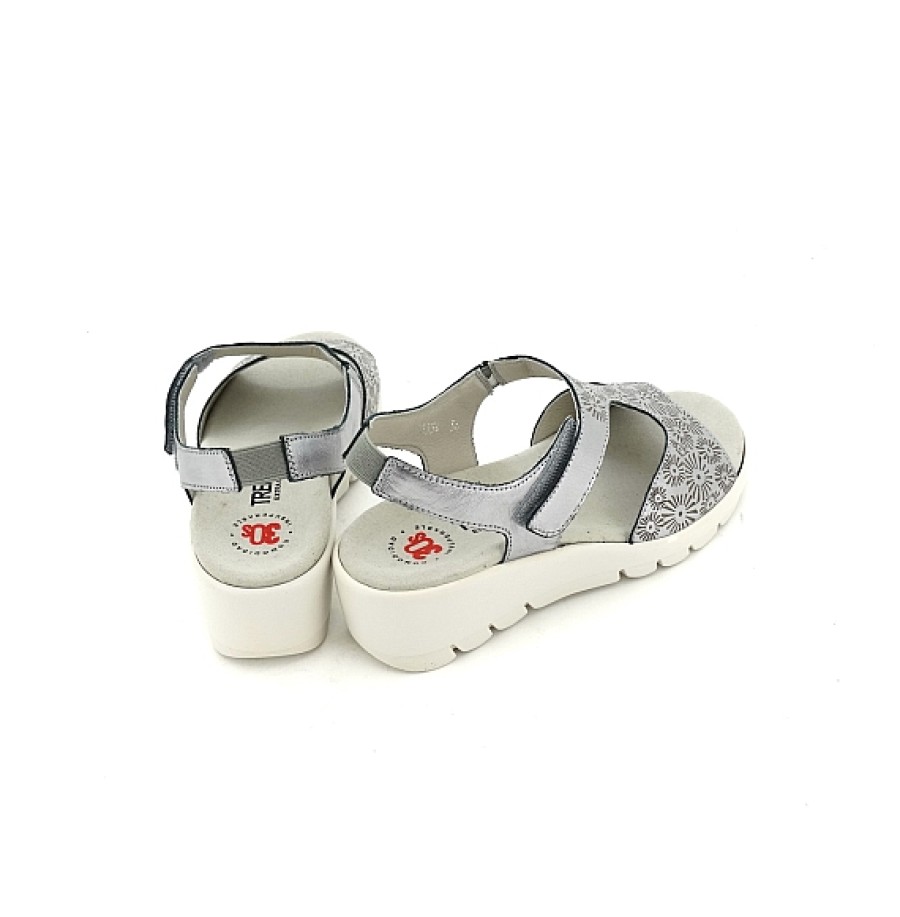 Mujer TREINTA'S | Sandalia Adorno Laser Velcro Cuna