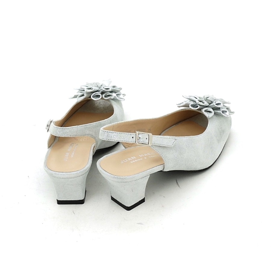 Mujer JUAN MAESTRE | Zapato Descubierto Flor Picos