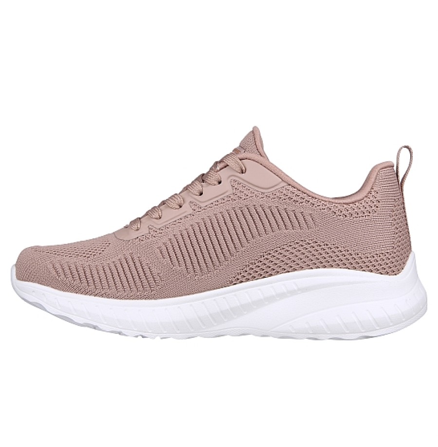 Mujer SKECHERS | Rosa Deportiva Bobs Sport Squad Skechers