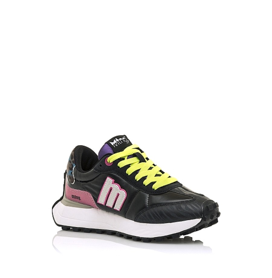 Mujer MTNG MUSTANG | Negro Fluor Deportiva Tacos Zinc Mustang