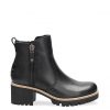 Mujer PANAMA JACK | Botin Negro Piel Con Forro Pelo Pauline Travel Panama Jack