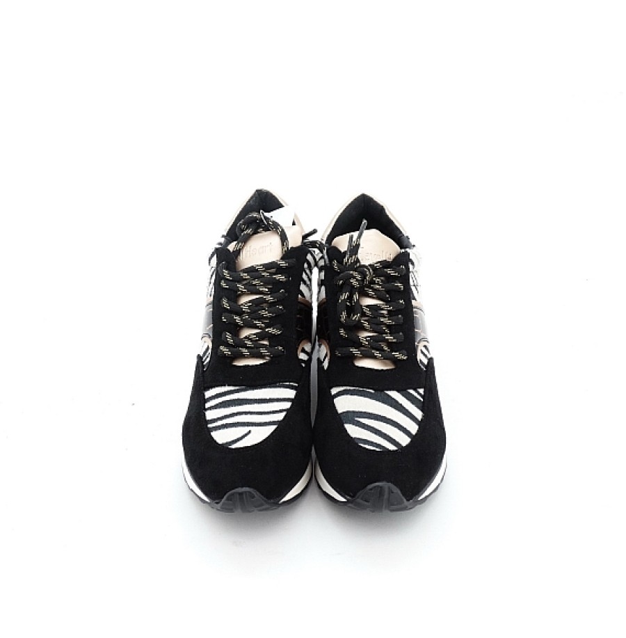 Mujer NIZAyZAS | Chic Sneaker Animal Print Detalles Oro