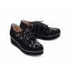 Mujer ACLYS | Zapato Cordones Con Plataforma Y Apliques De Cristal